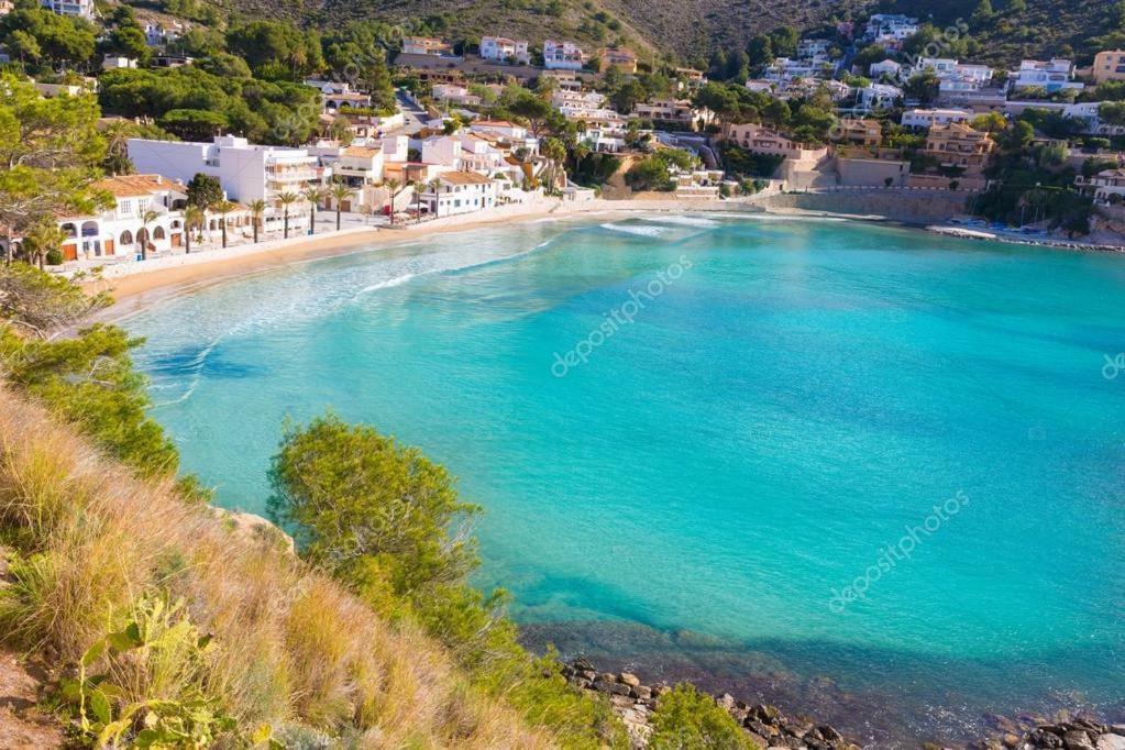 Apartamento Moderno En El Centro De Moraira Esterno foto